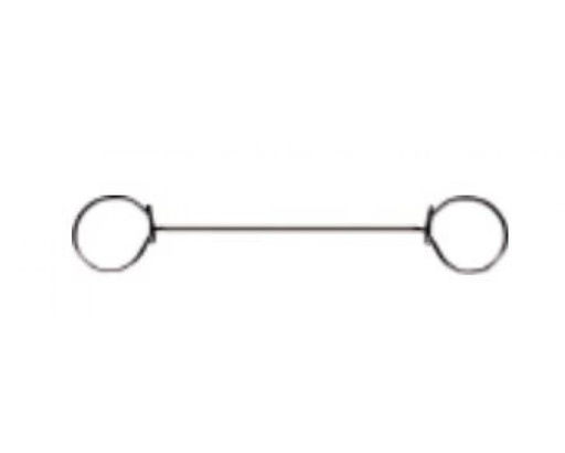 [90-510-0305] Bande en plastique de fixation de tubes sur le filet NET