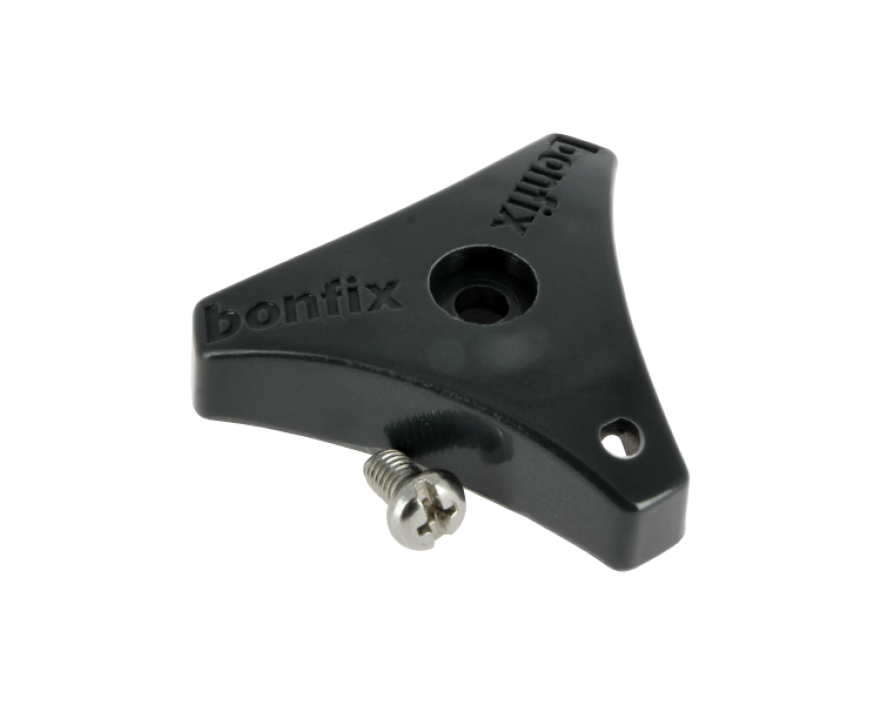 Bouton rotatif en plastique vis comprise