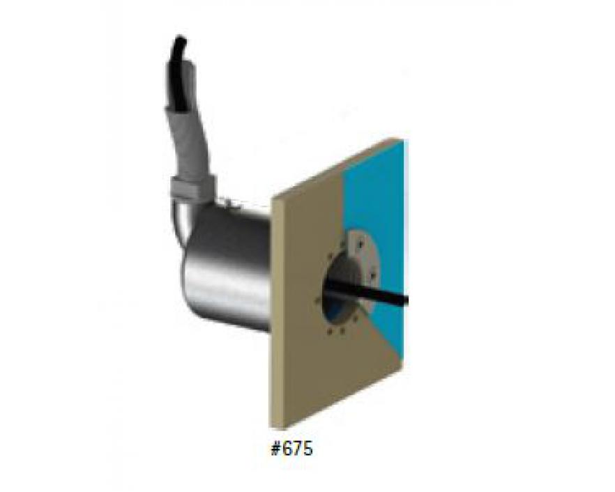 SPECTRA muurdoorvoer 130mm RVS V4A AiSi 316 L