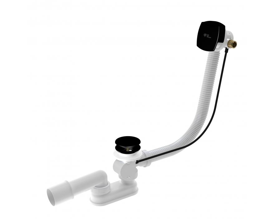 Sonde de baignoire noir mat