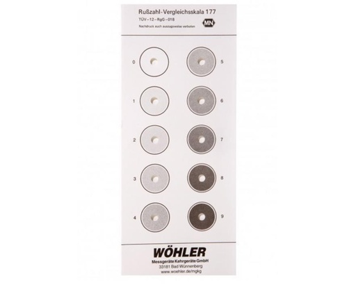 [81-110-0006] Echelle d'indice de noircissement # 2416 l