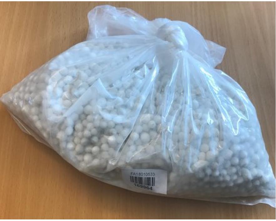 Granulaat 1,4 kg voor het neutralisatie opvangbakje