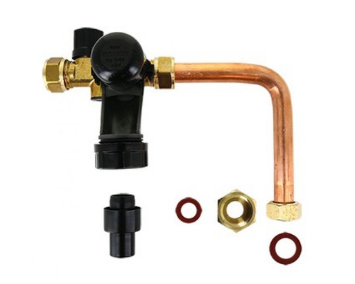 [90-507-5281] Veiligheidsgroep voor keuken boilers ½" - 2x knel 