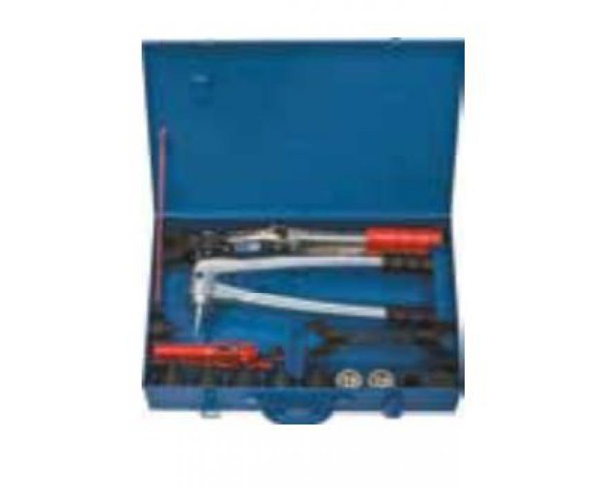 De set handgereedschap - expander en kneedkettingtool