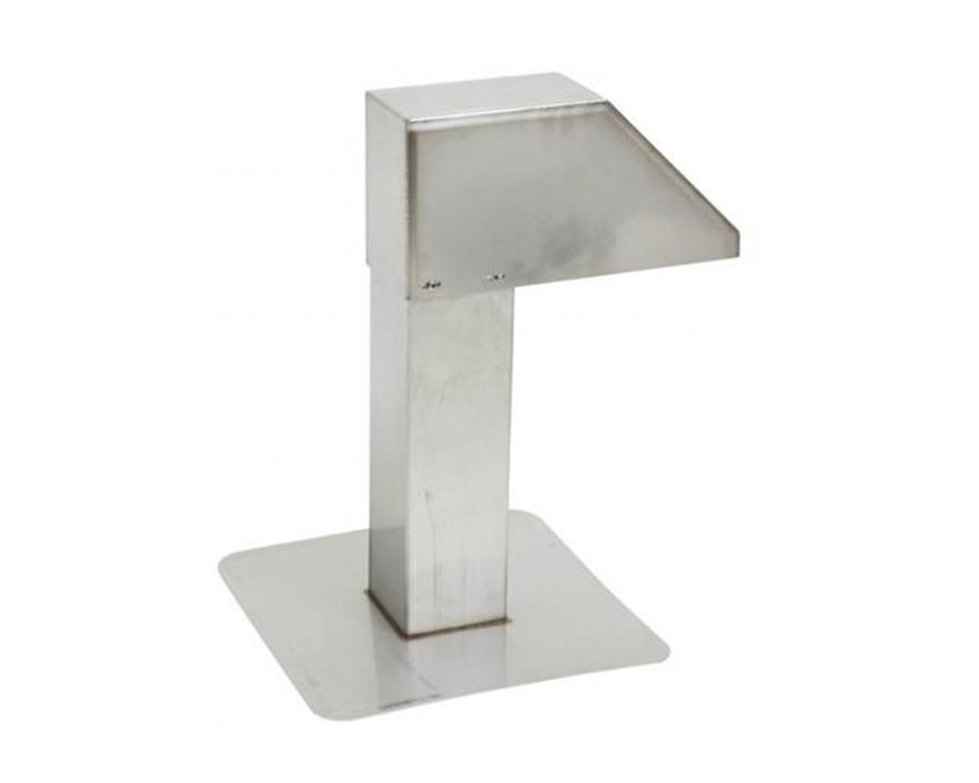 Passage de toiture en INOX 125x125mm - 1 sortie