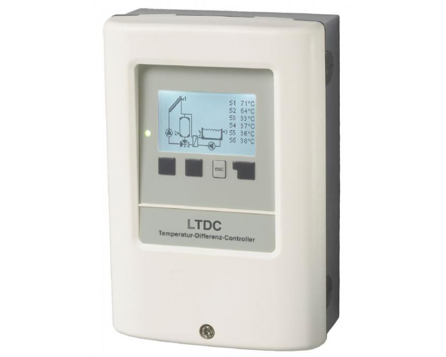 Solar verschilregelaar LTDC met PWM - zonder voeler