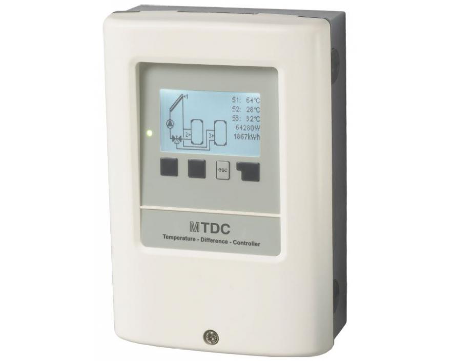 Solar verschilregelaar MTDC met PWM - zonder voeler V5