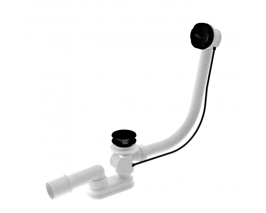 Sonde de baignoire noir mat
