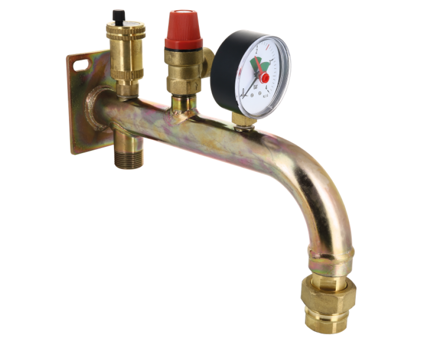 Support de vase d'expansion complet rond