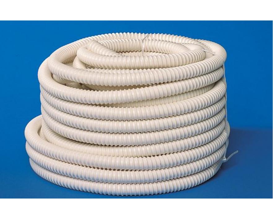 Tuyau de condensat spiralé souple Ø 16 mm intérieur lisse - 30m