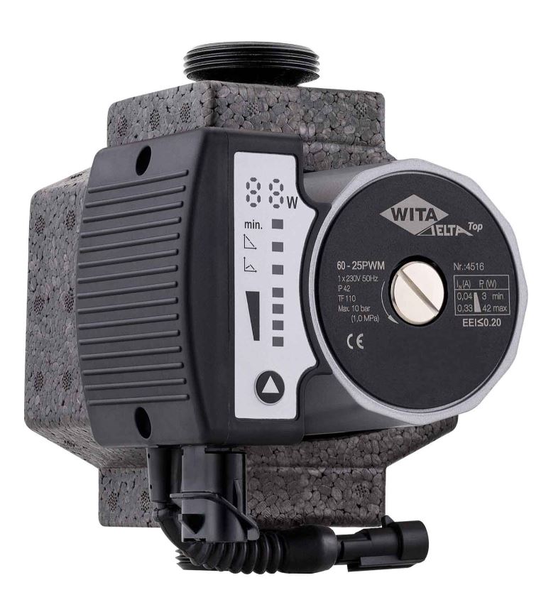 Circulateurs de chauffage WITA DELTA TOP avec signal PWM