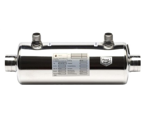 [20-700-0010] Inox warmtewisselaar D-HWT 182-210 kW (Echangeur thermique en inox D-HWT 35-42 kW)