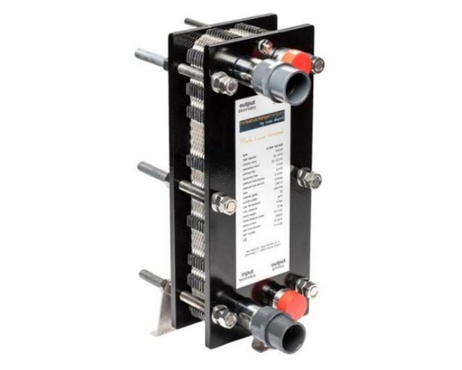 [20-700-0161] 120 Kw titanium geschroefde platenwarmtewisselaar (Échangeur de chaleur à plaques boulonné en titane 32 Kw)