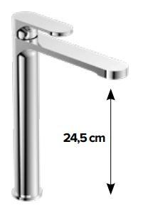 Robinet haut avec levier FUSION