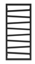 Radiateur de salle de bains Frio Black