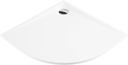 Receveur de douche en acrylique KERRIA PLUS semi-circulaire