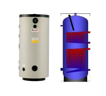 Drinkwaterboiler met 2 warmtewisselaars - Serie BST