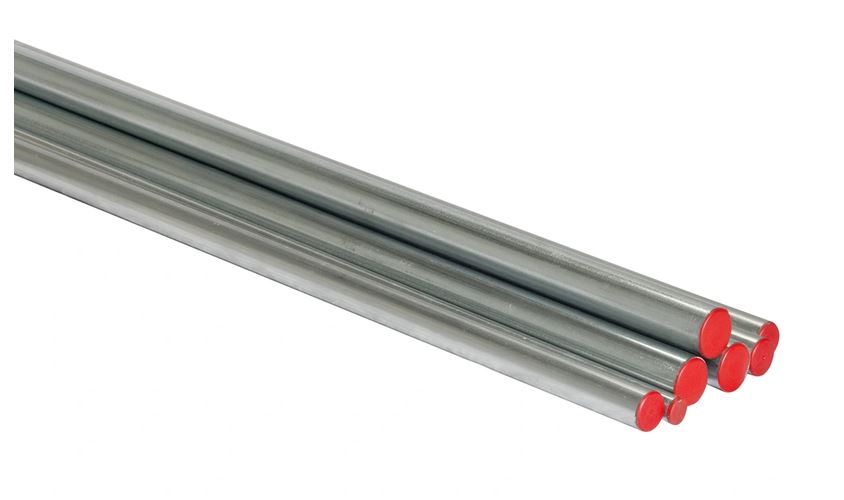 Tubes en acier C de 2 m - 28x1,5 mm couche externe galvanisé