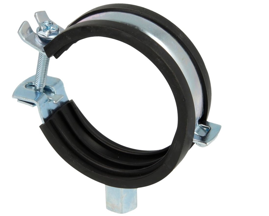 Fixation tuyaux galvanisé M8 x 32-36 mm (1")