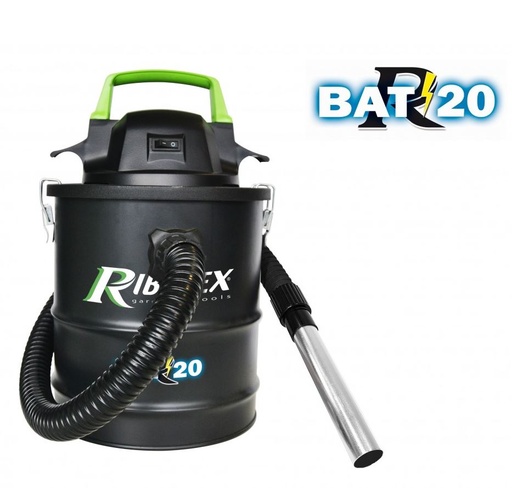 [83-001-0200] Aspirateur à cendres à batterie 15 L