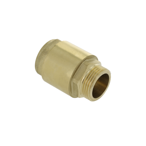 [90-507-5166] Clapet anti-retour avec insert en plastique filet femelle x filet mâle