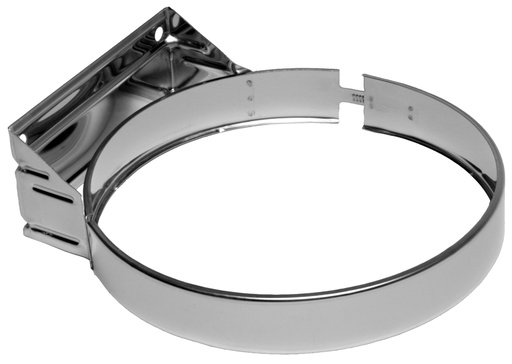 Colliers muraux inox double paroi