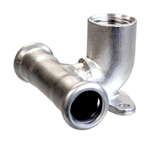 [90-507-4701] Culasse double presse x filet femelle (Rp) x presse (type m)