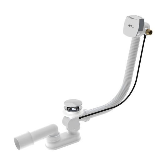 [90-509-0225] Sonde de baignoire chrome