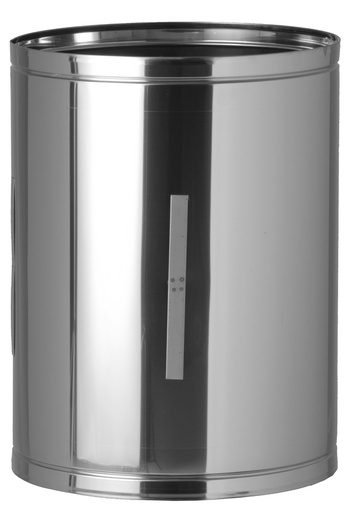 Inox (RVS) doorvoerhuls enkelwandig