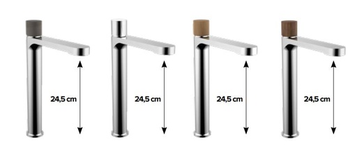 Robinet haut sans levier FUSION