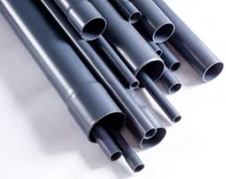 PVC-U stijve buis L=2,5m 