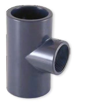 [20-719-0100] Te 90° PVC-U koppeling