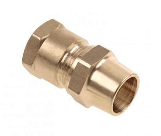 Raccord droit filet femelle x bicône