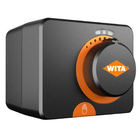 Servomotor met 3-weg kogelkraan