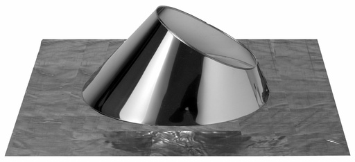 Solins de toit 30/45° avec collet inox double paroi