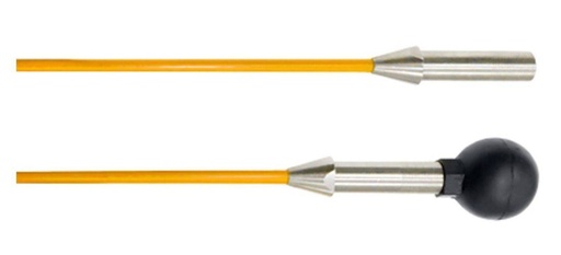 Glasvezelstang geel Ø 11mm 
