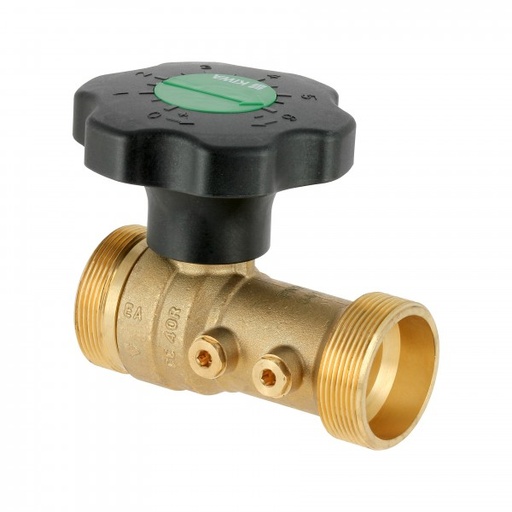 TBE avec installation de vidange EA 2x filet mâle avec bouton de retard