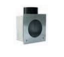[55-250-0320] Aansluitplenum L 140x140mm - 1 aansluiting (voor Flex HDPE)