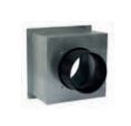[55-250-0322] Aansluitplenum P 140x140mm - 1 aansluiting (voor Flex HDPE)