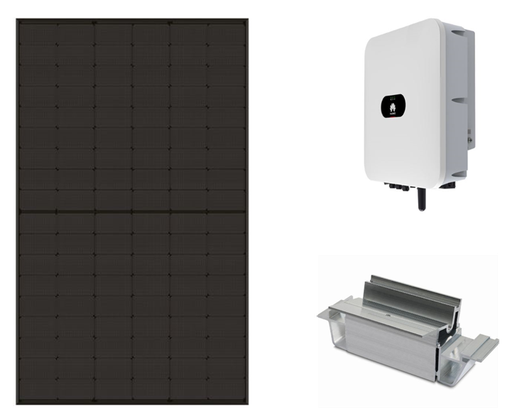 [10-150-0020] Kit photovoltaïque 4 kW - montage vertical - toit plat