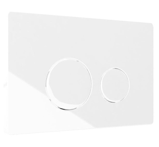 [90-510-0020] Plaque de commande - blanc, rond