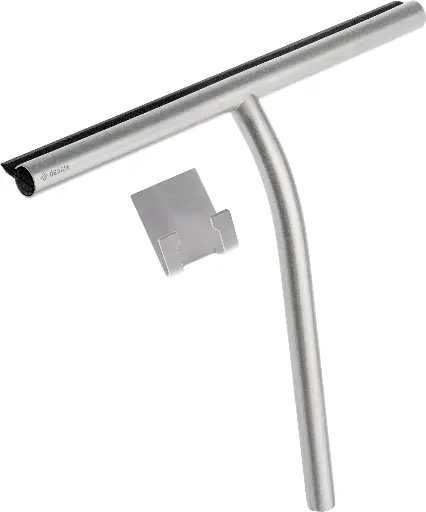 [90-510-0805] Waterschraper met haak (brushed steel)