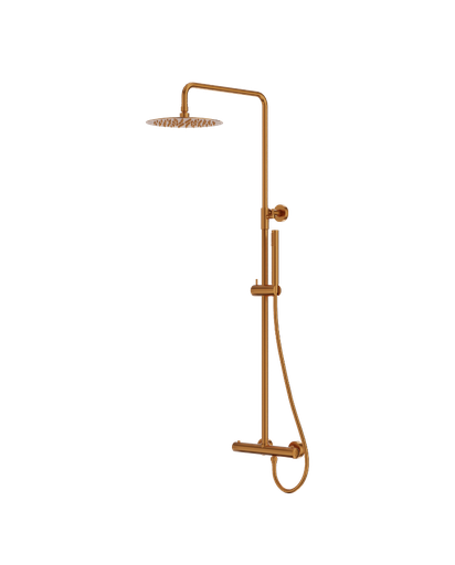 [90-510-0685] Ensemble de douche thermostatique avec douche à effet pluie Orion